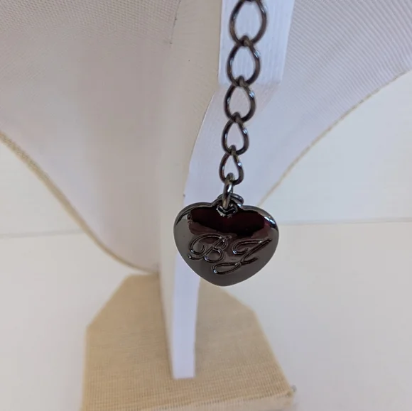 Betsy Johnson Large Cat Face Pendant Necklace